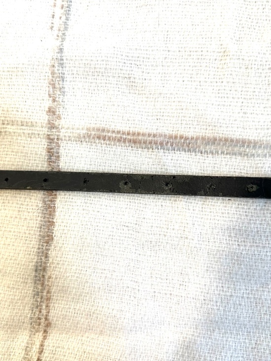 Burberry London Black Leather Belt Size 2 – Slim Minimal Classic main image 4
